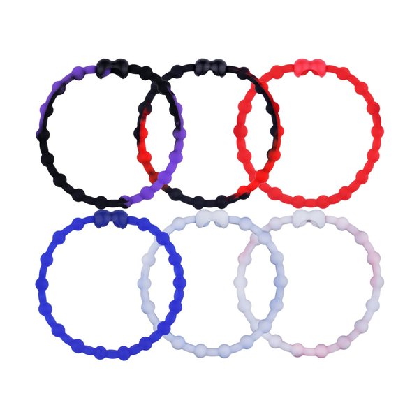 Twilight Tapestry Pack PRO Hair Ties: Easy Release Adjustable for Every Hair Type PACK OF 6