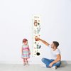 Personalized Kids Canvas Growth Chart, Height Chart, Growth Chart Banner, Nursery Decor, Kids Room Decor