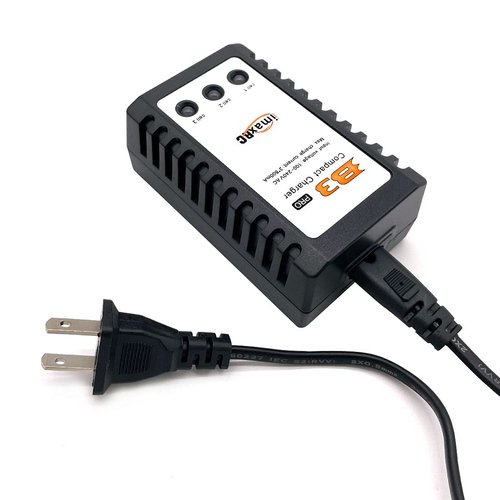 RC LiPo 2S-3S Battery Balancer Charger 7.4V-11.1V RC Pro Compact Charger B3AC