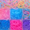 YOY 3/4" Pet Dog Stretchy Rubber Bands, 600/Box - Puppy Elastics Ties Pony Tail Holders Hair Accessories for Doggy Grooming Top Knots Ponytails Braids and Dreadlocks