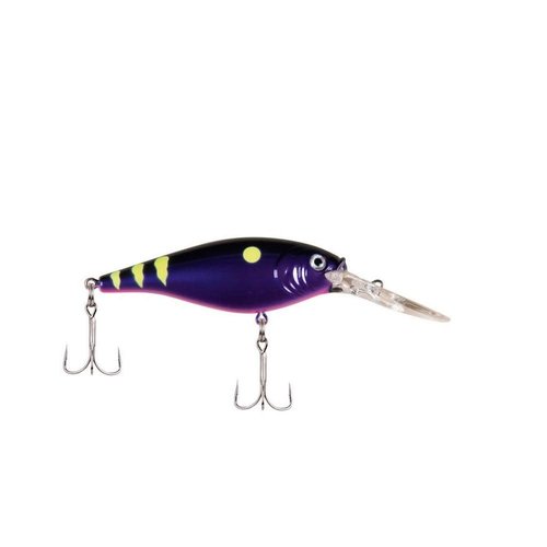 Berkley Flicker Shad Fishing Lure, Black Gold, 5/16 oz, 2 3/4in | 7cm Crankbaits, Size, Profile and Dive Depth Imitates Real Shad, Equipped with Fusion19 Hook