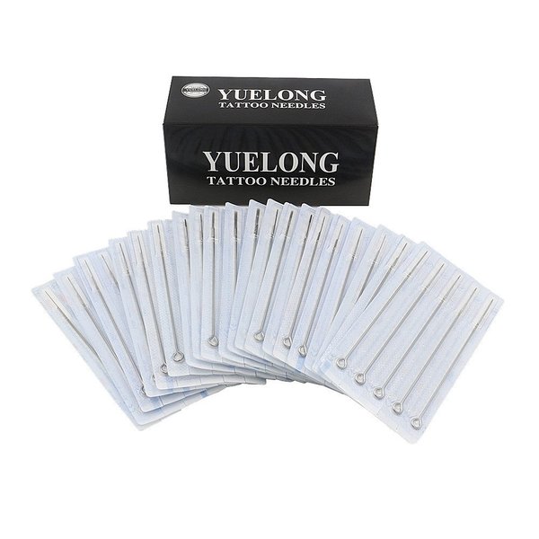 Disposable Needles Set - Yuelong 100Pcs Sterile Mixed Guns Needles 3rl 5rl 7rl 9rl 5rs 7rs 9rs 5m1 7m1 9m1