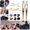 1PC Dreadlocks Crochet Hook for Hair,Needles for Hair Dreadlock Needle Tool,Dreadlocks Hair Crochet Hook Tools for Wig Dreadlock Braiding Hair,Silver