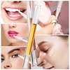 Beaupretty 40pcs 3ml Cuticle Oil Pen with Stickers Refillable Empty Twisting Pens Sample Lip Gloss Pens With Brush Tip for Traval