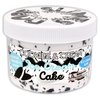 Cookies & Cream Ice-Cream Cake - Ice-Cream Textured Slime - Handmade in USA - Dope Slimes - White/Black
