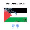 Palestine Flag Decal - Durable Palestinian Flag Sticker for Car, Laptop, Water Bottle" Flag of Palestine (2, 5x3 inch)