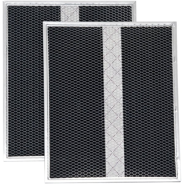 Broan-NuTone BPSF36 Charcoal Replacement Filter for 36" QS and WS Series Range Hood, 2 Count (Pack of 1)