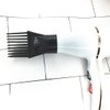 Black Universal Hair Dryer Comb Nozzle Plastic Hairdressing Salon Hair Dryer Blow Comb Attachment Hair Styling for Straightening Detangling Fine Curly Natural Hair Combs Styling Tools and Appliances