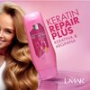L'mar Keratin Repair Plus Leave In UV Filter Restructuring Hair Treatment +Nutrition | Lmar Tratamiento Capilar Reestructurante Queratina y Arginia +Nutricion +Reparacion +Fortaleza 9.8oz-280gr