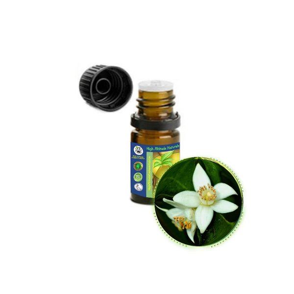 5ml (1/6oz) Neroli (Citrus Aurantium, Orange Blossom) Essential Oil - 100% Pure, Undiluted, Uncut for Skin Care, Aromatherapy, Massage