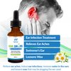 Natrulo Natural Ear Drops for Ear Infection - Homeopathic, Herbal Eardrops for Adults, Children & Pets - for Ear Aches, Swimmer's Ear, Loosen Wax - Kids Safe Ear Oil, Made in USA