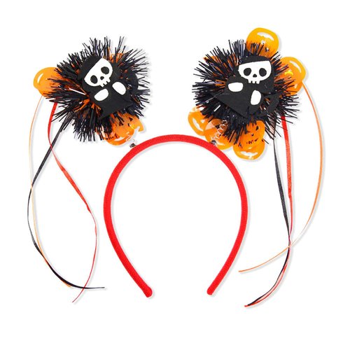 DIUEWOW Halloween Head Boppers Headband Halloween Party Favors Death Flashing Design Halloween Day Hair Accessories Headwear for Women and Girls