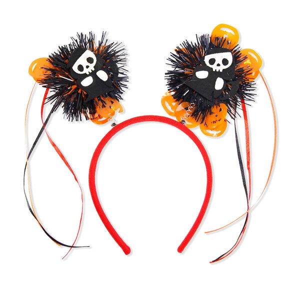 DIUEWOW Halloween Head Boppers Headband Halloween Party Favors Death Flashing Design Halloween Day Hair Accessories Headwear for Women and Girls