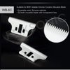 FOXSONIC 2pcs Replacement Ceramic Blades #2215 T-Wide Adjustable Trimmer Blade set for 8081 WAHL Detailer T-WIDE Trimmer Blade