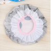 Fast and Good Cute Cartoon Waterproof Elastic Shower Cap Bath Cap for Women and Girls and Kids,Pack of 3 Pcs(Panda+Elephant+Lion)