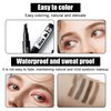 4 Point Eyebrow Pencil Waterproof Liquid Eyebrow Pen Makeup Long Lasting 4 PCS Fork Tip Brow Pen Microblade Brow Pencil
