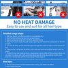 WILLBOND 28 Pieces Heatless Curlers No Heat Spiral Curls Hair Curlers Styling Kit with 2 Pieces Styling Hooks for Most Kinds of Hairstyles (20 cm, Black)