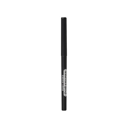 Ruby Kisses Pencil Eyeliner, Retractable Eyeliner, Waterproof, Smudge-Proof Eye Makeup, High Pigmented, 24H Long Lasting Eyepencil (4 Count, Very Black)