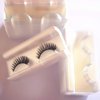 100pcs Transparent Empty Eyelash Lash Trays Holder Good Plastic Packaging Box Eyelash Storage Case Boutique Beauty Salons Rectangle for 25MM