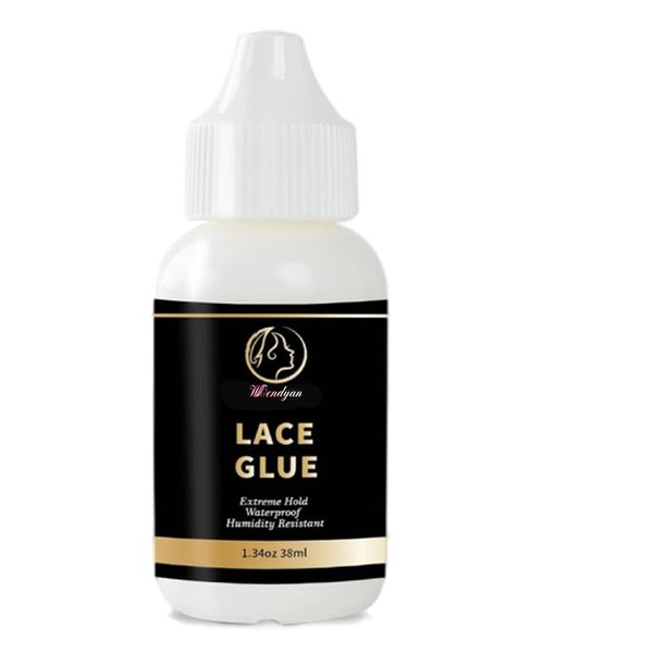 Wendyan Lace Glue for Wigs, Wig Glue for lace Front Wigs, Waterproof Super Hold Hair Gel for Braids, Invisible Hair Adhesive Glue, Extreme Hold Imported Wig Adhesive for Hair Systems