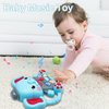 BFSHMYS Musical Toys for Toddlers 1-3, Lion Baby Piano Light Up Musical Toys 12-18 Months Baby Girl Toys, Toddler Early Education Birthday Baby Girl Gifts for 1 2 3 Years Old (Elephant)