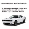5182327AA Premium Wiper Washer Nozzles Fit for Dodge Challenger/Charger 2011-2017 | Chrysler 300 (2011-2023), Windshield Washer Fluid Jet Nozzle | Easy to Install | 2 Pack, Ref 68260029AA, 58147