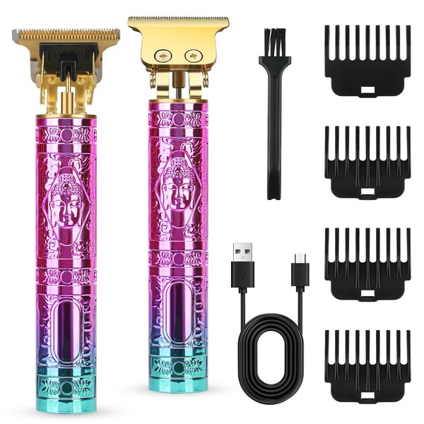 Liwarace Professional Trimmer Hair Clippers, Cordless Barber Shaving Machine, USB Chargeable Beard Trimmer Beard Shaver for Men Father's Day Thanksgiving Christmas Gifts (D1)