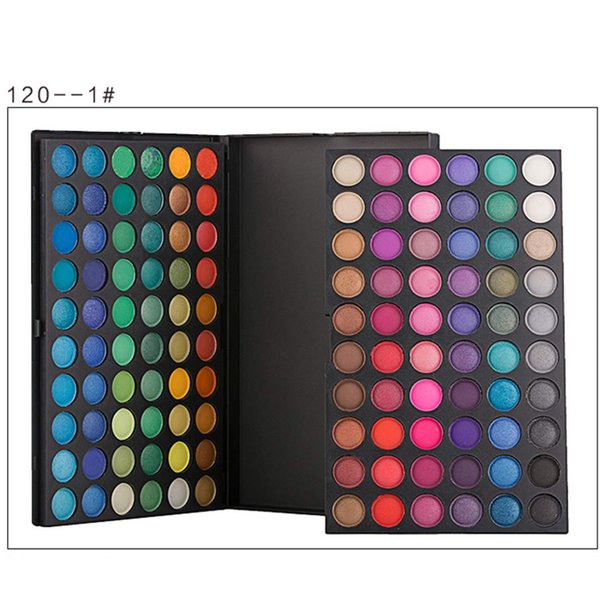 120 Color Pro 5 Kind Fashion Eyeshadow Palette Shimmer Eye Shadow Makeup Set (120-01)