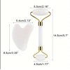 Generic 1/2ps Roller Gua Sha Board, Anti Aging Face Body Massage Beauty Care Slimming Tools