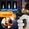 KOMAN Propane Torch Head,High Intensity Trigger Start Mapp Gas Torch Kit with Self Ignition, Welding Torch Head by Propane MAPP, MAP/PRO,for Soldering,Brazing,Stripping Paint,Cooking(CSA Certified)