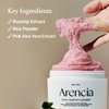 ARENCIA French Royal Rosehip Brightening Face Cleanser & Daily Scrub - Moisturizing, Exfoliating & Deep-Cleansing - Spa Quality, All Skin Types with Rice Powder & Rice Water (4.23oz)