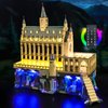 Brickshining LED Lighting Compatible with Lego Hogwarts Castle: The Great Hall 76435, Light Kit Compatible with Lego 76435, Giving Light to Model, NOT Included The Model Set(Version with RC)