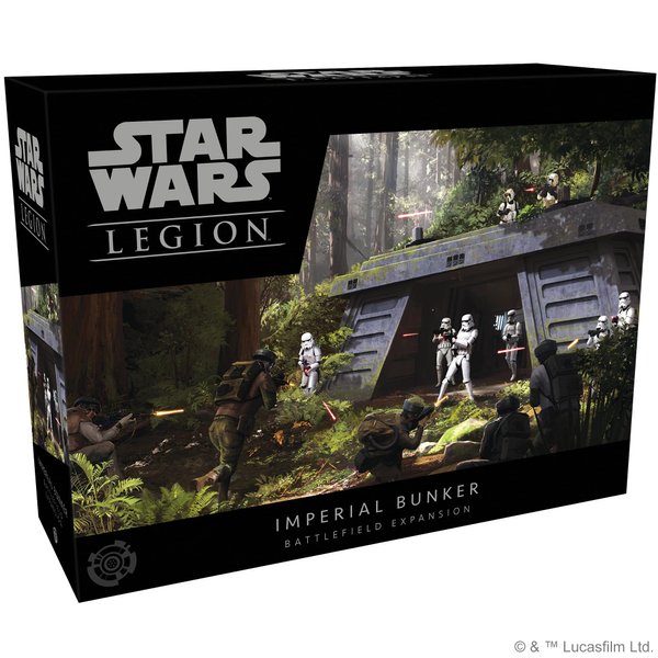 Atomic Mass Games Star Wars: Legion Imperial Bunker Battlefield Expansion - Fortify Your Empire! Tabletop Miniatures Strategy Game for Kids and Adults, Ages 14+, 2 Players, 3 Hour Playtime, Made