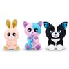Coco Surprise Coco Cones (3 Pack) by ZURU Animal Plush Toys with Baby Collectible Surprise in Cone, Randomly Assorted Animal Toy for Girls and Kids Mystery 3 Pack