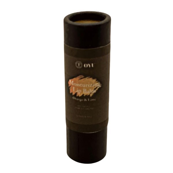 OYU Cosmetics 100% Natural and Handmade moisturizing lip balm (Orange & Lime)