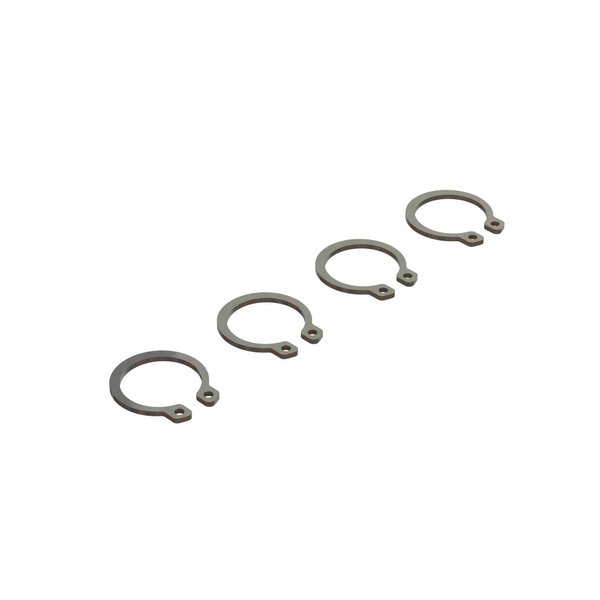 ARRMA C Clip, 15mm (4), ARA729000