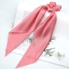 Silk Hair Scarf Scrunchie Hair Ties Satin Long Hair Ribbon Solid Color Elegant Bow Bowknot Hair Scrunchie Pony Tail Holder Hair Bands for Women Girls (3 pcs)