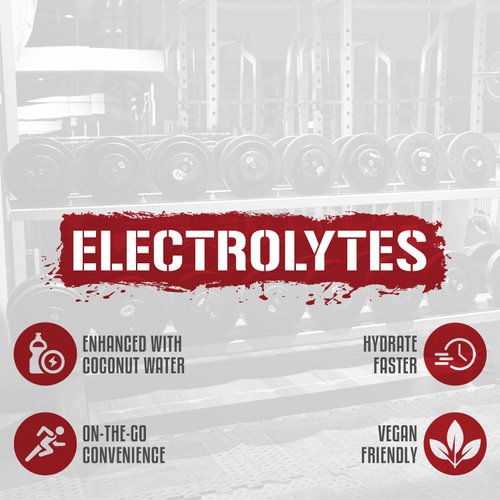 5% Nutrition Hydrate Stick Hydration Packets | Sport Electrolyte Powder Mix Packets with Coconut Water (Lemon Lime) (10 Count)