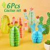 Easy Joy Cactus Centerpieces, Cactus Party Decorations Cactus Table Centerpieces Themed Deco for Baby Shower Birthday Table Summer Hawaii Party Supply