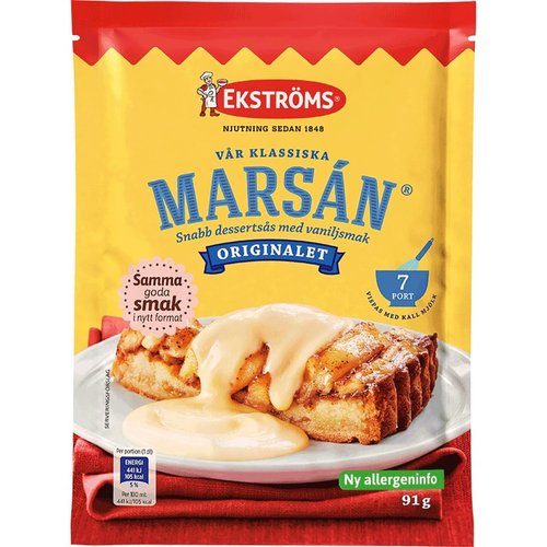 Ekstroms Vanilla Sauce - Marsan 6-Pack