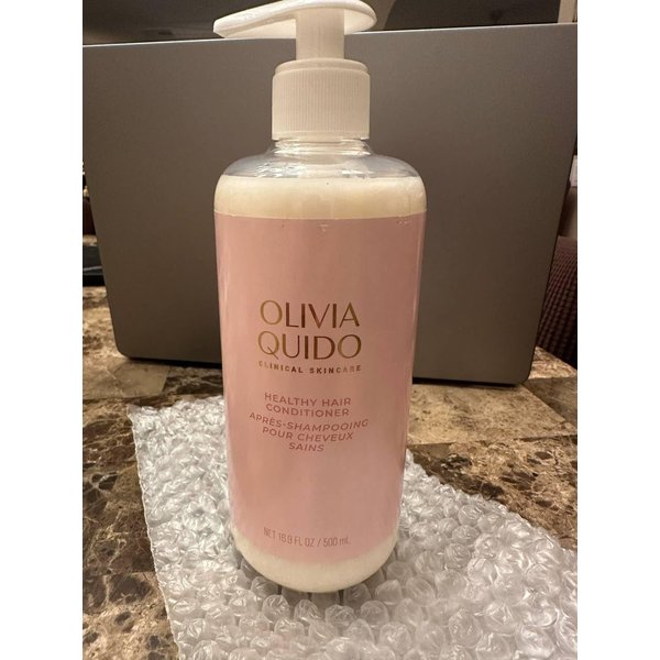 Olivia Quido Clinical Skin Care Healthy Hair Conditioner (500mL) | Keratin-Enriched Conditioner for Dry Hair | Hydrating Hair Conditioner for Damaged Dry Hair | Treatment for Healthy and Lustrous Hair