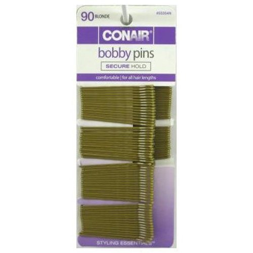 CONAIR BLONDE BOBBY PINS SLIDES (90 PIECES)