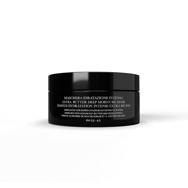 pH Labs Extra Butter Deep Moisture Mask - Hydrating Mask for Dry Hair Enriched with Kokum Nut Butter and Rose Extract (6.7 oz)