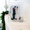 Pavilion Gift Company Glorious Occasions Tree Branch White Crystal Wedding Picture Frame, 4" x 6", Silver