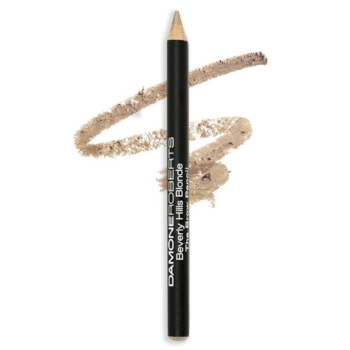 Damone Roberts Beverly Hills Blonde Brow Pencil - The Best Brow Pencil by the Eyebrow King - Powder & Wax Brow Definer for Naturally-Defined Brows (Blonde)