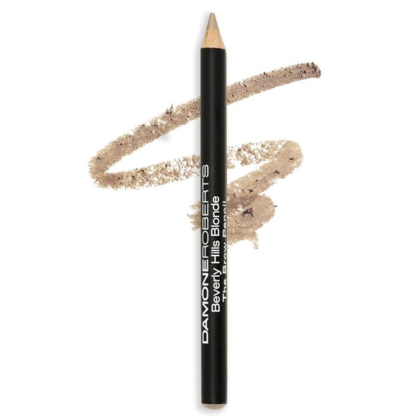 Damone Roberts Beverly Hills Blonde Brow Pencil - The Best Brow Pencil by the Eyebrow King - Powder & Wax Brow Definer for Naturally-Defined Brows (Blonde)