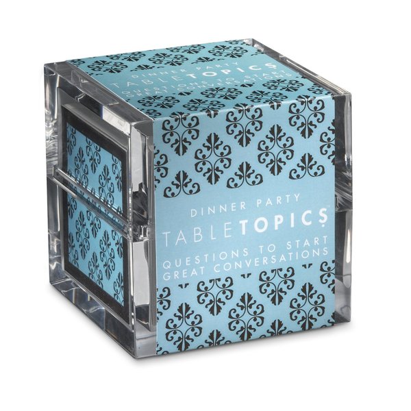 TableTopics Dinner Party Edition: Questions to Start Great Conversations - Fun Game for Friends and Family During Specials Events and Gatherings, Break the Ice with TableTopics