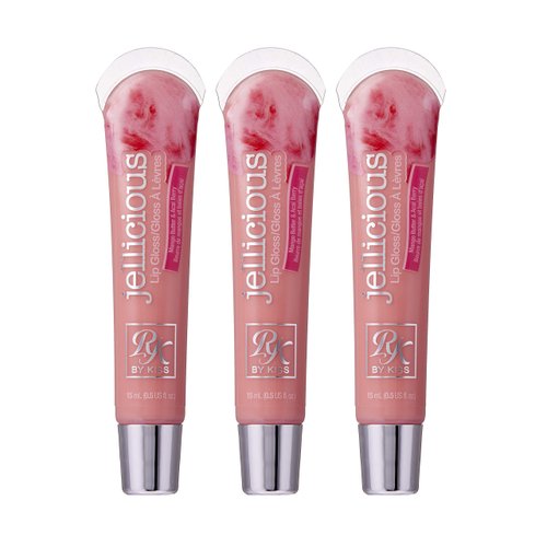 Ruby Kisses Jellicious Mouth Watering Lip Gloss JLG04 (3 PACKS)