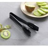 New Star Foodservice 42290 Utility Tong, High Heat Plastic, Straight Edge, 6 Inch, Set of 12, Black