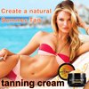 Luxury Intensive Tanning Gel, Intensive Tanning Luxe Gel, Natural Tanning Accelerator Cream Gel for Natural Tan Skin, Tanning Cream for Sunbeds & Outdoor Sun (Set A)